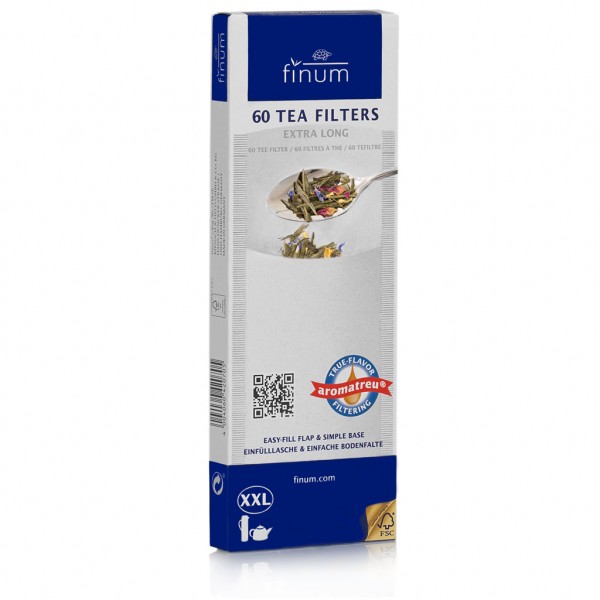 Finum Paper tea filters and pemanent tea filters made in Germany